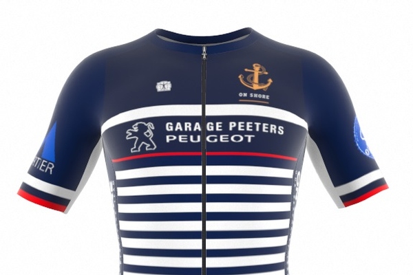 custom printed cycling jersey