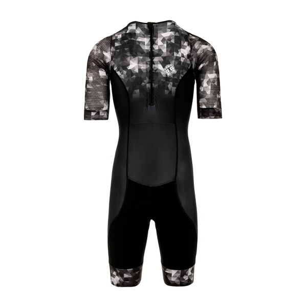 Tri team suit ss cremallera trasera