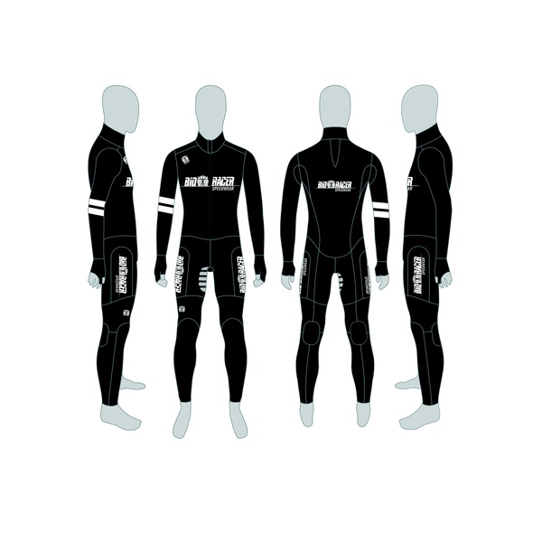 16395: Race Suit Shorttrack Lycra - With Cut protection