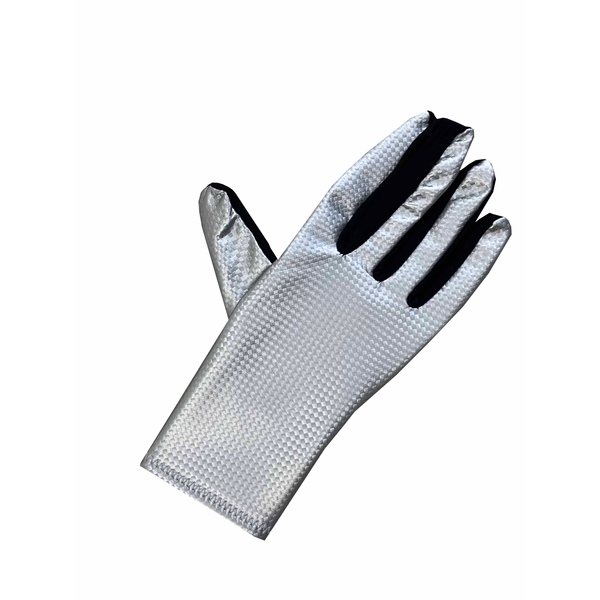 TIME TRIAL FULL FINGER GLOVES SILVER