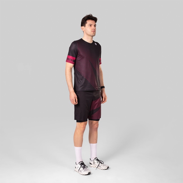 LAYERED HARDLOOPSHORT
