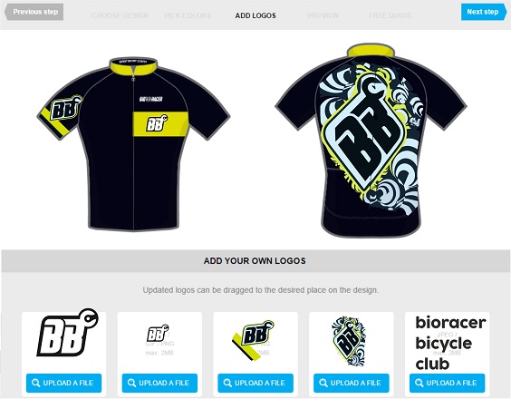 customize my own jersey
